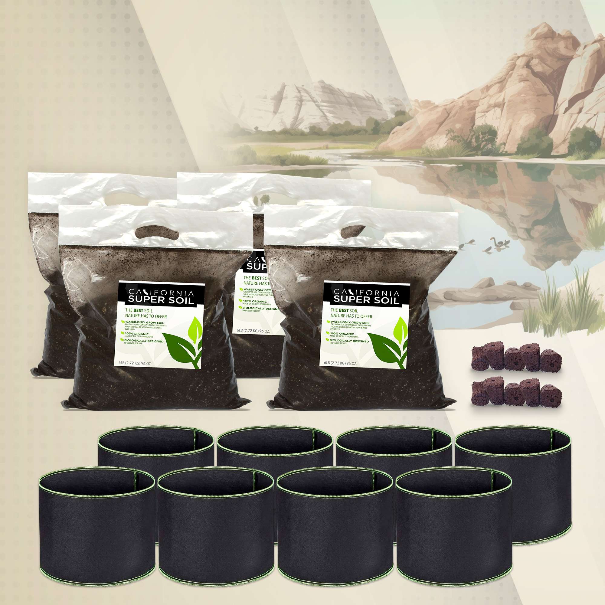 California Super Soil Large Kit